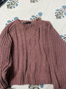 Zara Knit Pullover Sweater