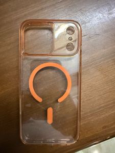 Kuvette brand 17 pro max Transparent MagSafe Case