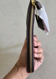 New Coach wristlet with dustbag