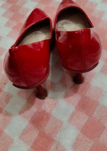 Red Pointed Toe Heels