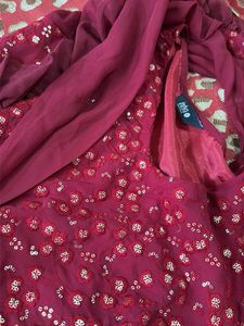 Stunning Sequined Ethnic Gown