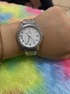 PRICE DROP! Altedo Silver Analog Women Watch