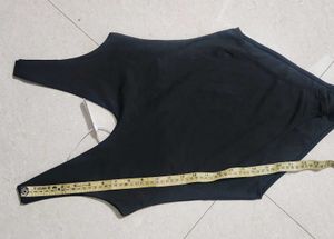 Chic Black One-Piece Swimsuit
