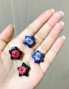 Naruto Inspired Star Charms