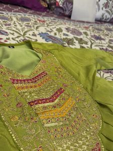 Beautiful Embellished Ethnic Gown and kurti size a