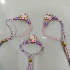 3 Cute Hello Kitty bracelet Set