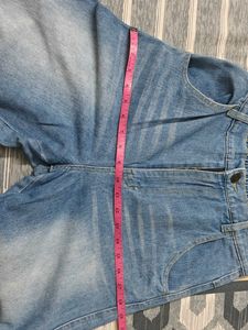 Wide Leg Denim Jeans
