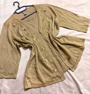 🎁Elegant Embroidered Cardigan B