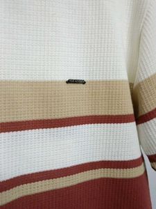Striped Men's T-Shirt pure cotton new condition.