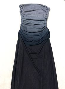 Strapless Ombre Dress