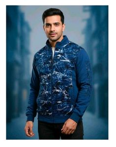 Stylish Blue Jacket