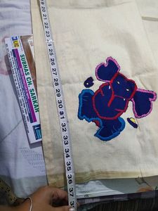 Table Cloth( One Side Hand Painted &amp; Embroidery)
