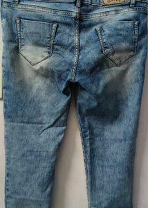 Light Wash Blue Denim Jean