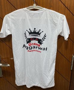 White Graphic T-Shirt