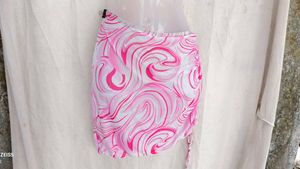 Y2K multi colour skirt
