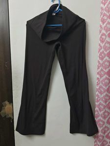 Women's Dark Brown Flare Pants