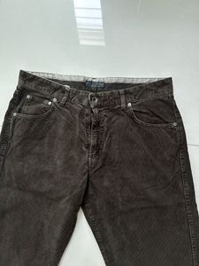 zara Men's brown Corduroy Pants