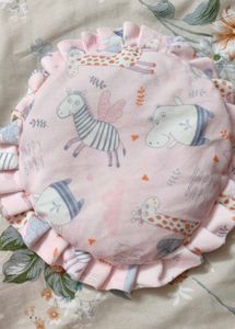 Cute Baby Animal Round Pillow