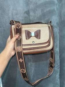 Chic Bow Detail Crossbody Bag
