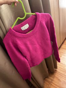 Pink Knitted Sweater
