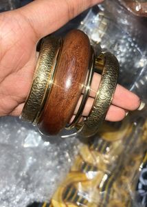 Boho Studded Leather &amp; Metal Bangles