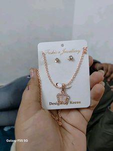 Rose Gold Jewelry Set