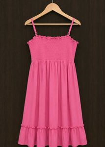 Barbie Pink Midi Dress | Resort &amp; Holiday Wear