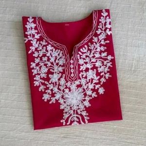 Short Kurti...Rani Colour