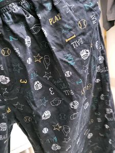 Men's Baseball Print Lounge Pants