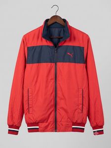 Puma Navy &amp; Red Track Jacket