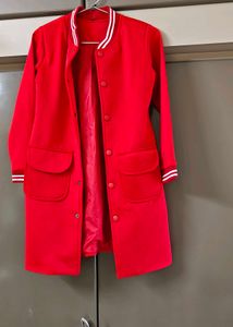 Red Long Sleeve jacket