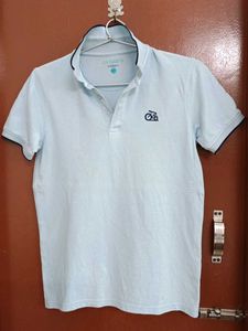 Men's Light Blue Polo T-Shirt