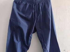 Navy Blue Casual Pants