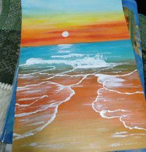 ocean painting
