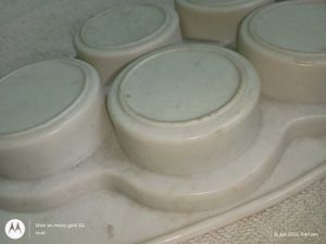 6 glass holder tray
