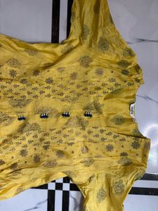 Vibrant Yellow Kurta