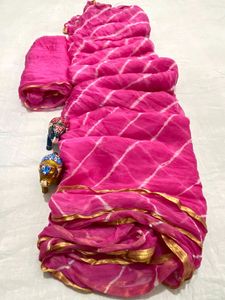 Sawan Spcl Lehriya Saree Select Any One Shade. No Coin Or Offer Rz
