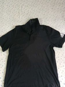 Adidas Black Polo T-Shirt