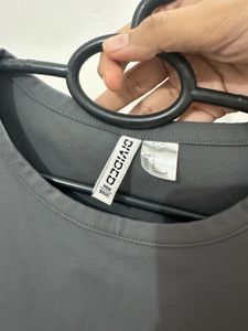 Brand New Grey H&amp;M Crop Top, L Size