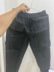 Men's Grey Cargo Pants
