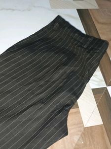 Striped Casual Trousers