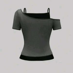 off shoulder y2k top