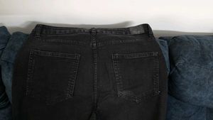 black denim