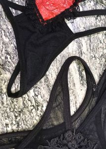 Sexy Thongs with Heart Detail