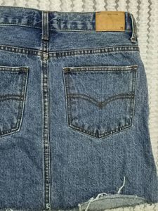 Blue Denim Skirt