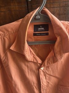 Cantabil Men's Cotton Stretch Shirt