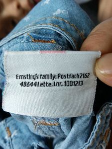 Baby Denim Overalls with Cute Print