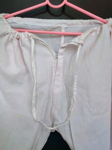 A White Pyjama For Men, Size Medium.
