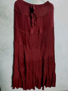 Y2k Red Skirt