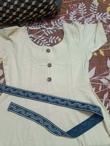 Elegant yellow Code Dress Material